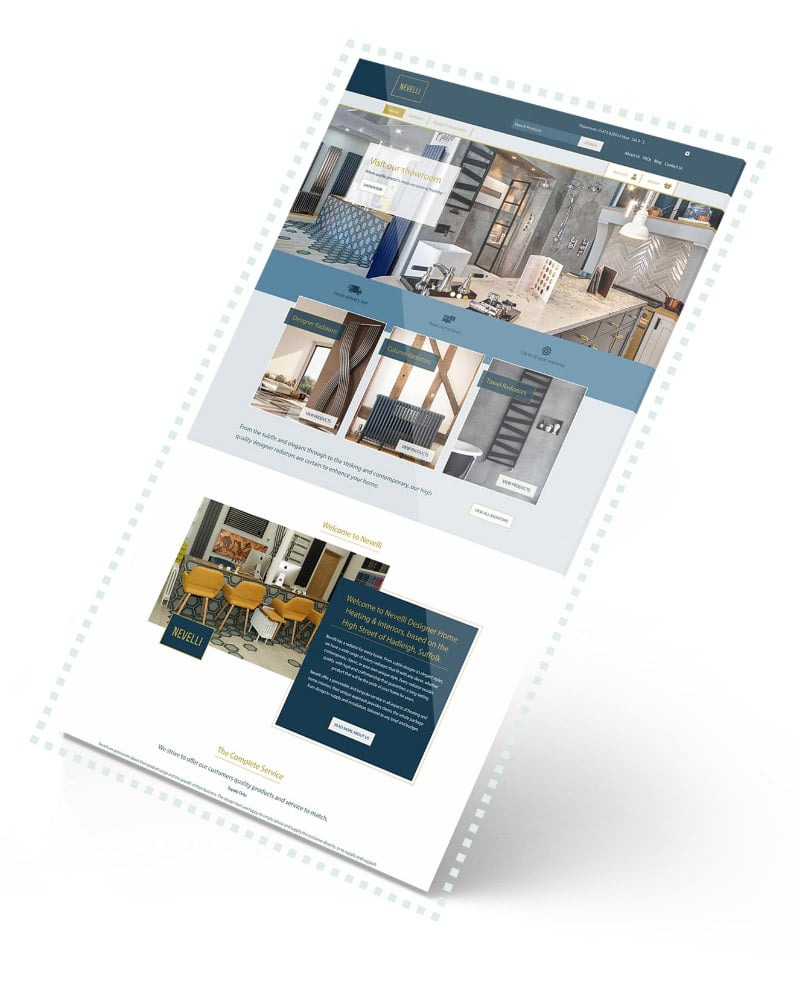 WP Creative, Design and Marketing Agency Suffolk, Ecommerce Services, Client Website Example